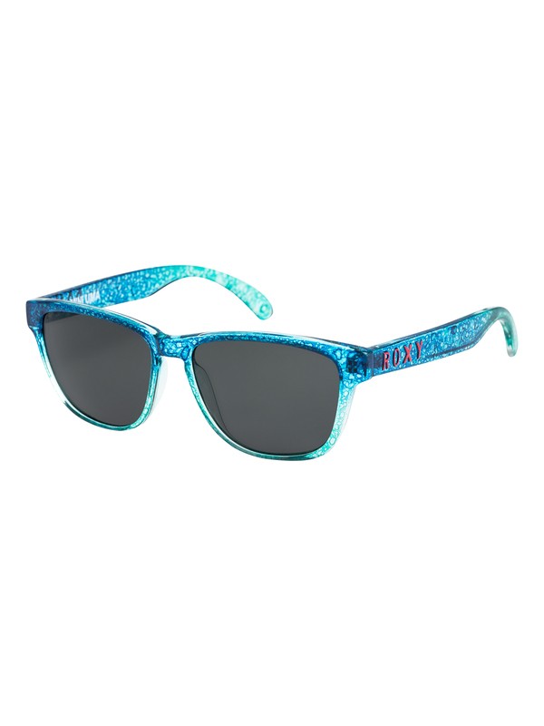 roxy, Mini Uma - Sonnenbrille für Mädchen 8-16, CRYSTAL BLUE SPLATTER/GREY (xbbs) 0 Mini Uma - Sonnenbrille für Mädchen 8-16 Blau ERGEY03000 Roxy