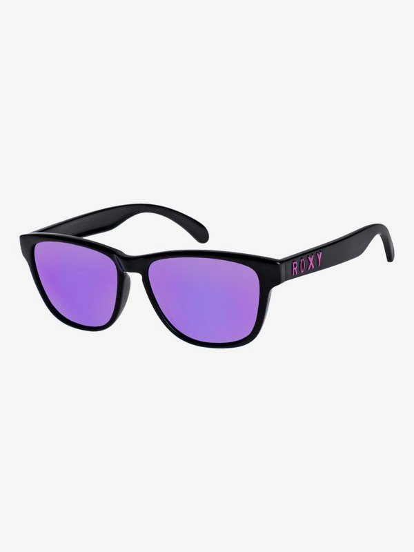 roxy, Mini Uma - Sunglasses for Girls 8-16, SHINY BLACK/ML PURPLE (xkkm) 0 Mini Uma - Sunglasses for Girls 8-16 Pink ERGEY03000 Roxy