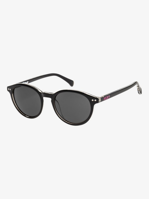 roxy, Stefany - Sonnenbrille für Mädchen 8-16, SHINY BLACK WHITE/ GREY (xkws) 0 Stefany - Sonnenbrille für Mädchen 8-16 Mehrfarbig ERGEY03004 Roxy