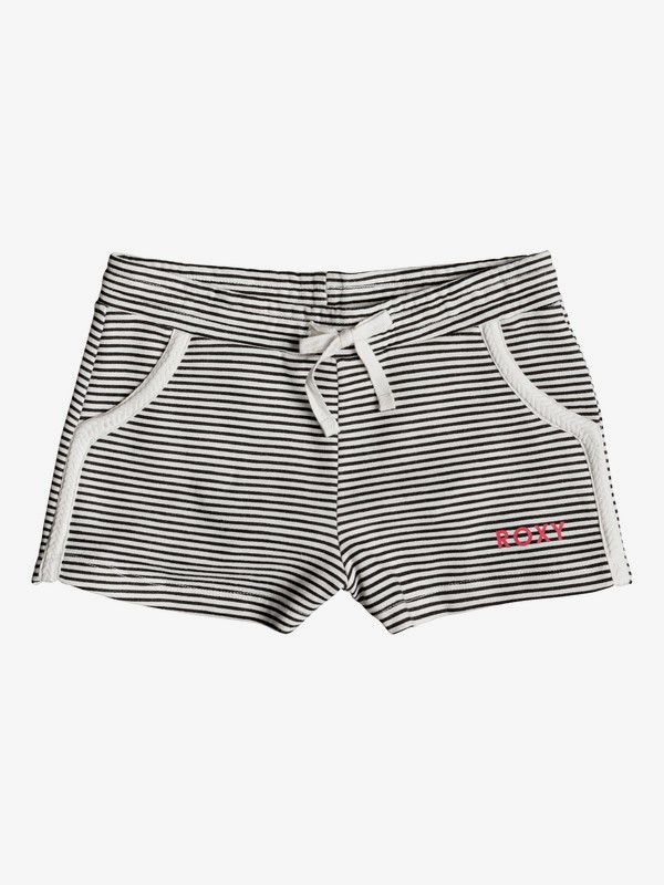 roxy, Create A Life - Short en molleton pour Fille 8-16 ans, ANTHRACITE COSY STRIPES (kvj4) 0 Create A Life - Short en molleton pour Fille 8-16 ans Noir ERGFB03108 Roxy