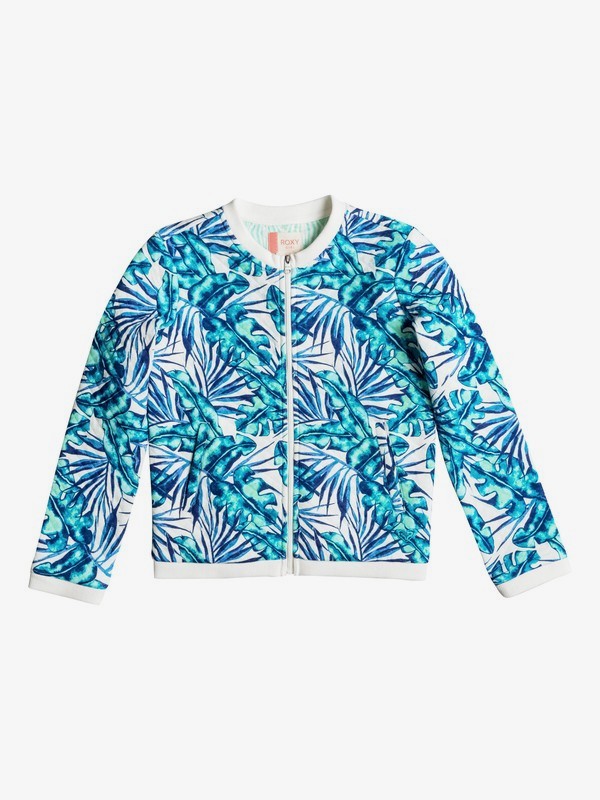 roxy, Southern Sun - Summer Jacket, MARSHMALLOW TROPICAL DAYS (wbt6) 0 Southern Sun - Summer Jacket ERGFT03190 Roxy