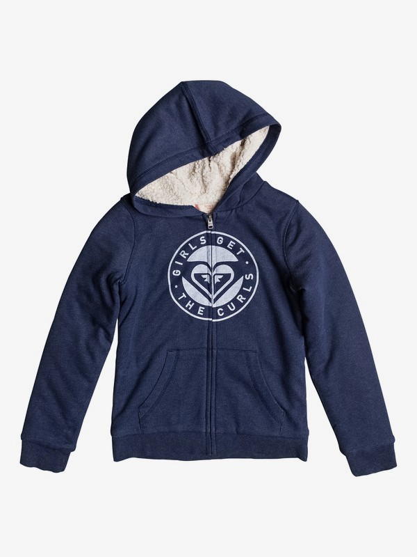 roxy, Memorize Density - Zip-Up Hoodie for Girls 8-16, DRESS BLUES HEATHER (btkh) 0 Memorize Density - Zip-Up Hoodie for Girls 8-16 Blue ERGFT03220 Roxy