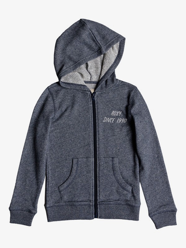 roxy, Last Smile Chase The Light - Sudadera con capucha para Chicas 8-16, DRESS BLUES (btk0) 0 Last Smile Chase The Light - Sudadera con capucha para Chicas 8-16 Azul ERGFT03309 Roxy