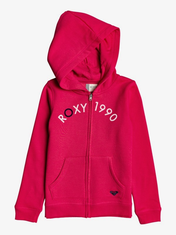 roxy, Love My Puppy - Kapuzenpulli mit Reißverschluss für Mädchen 8-16, BARBERRY (mpt0) 0 Love My Puppy - Kapuzenpulli mit Reißverschluss für Mädchen 8-16 Rosa ERGFT03350 Roxy