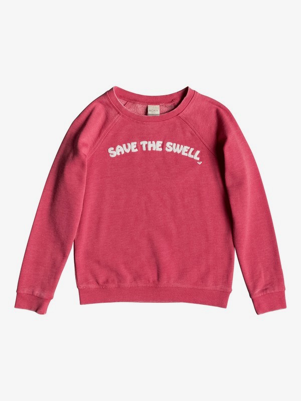 roxy, Pompom Fleuri A - Sweatshirt für Mädchen 8-16, BARBERRY (mpt0) 0 Pompom Fleuri A - Sweatshirt für Mädchen 8-16 Rosa ERGFT03365 Roxy