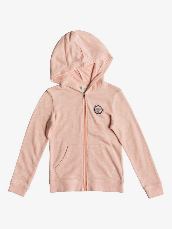 roxy, Mi Bicicleta A - Kapuzenpulli mit Reißverschluss für Mädchen 8-16, SALMON HEATHER (mfgh) 0 Mi Bicicleta A - Kapuzenpulli mit Reißverschluss für Mädchen 8-16 Rosa ERGFT03371 Roxy