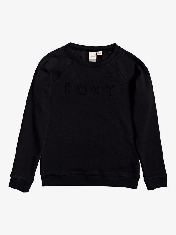 roxy, Someone Like You - Sweatshirt pour Fille 4-16, ANTHRACITE (kvj0) 0 Someone Like You - Sweatshirt pour Fille 4-16 Noir ERGFT03423 Roxy