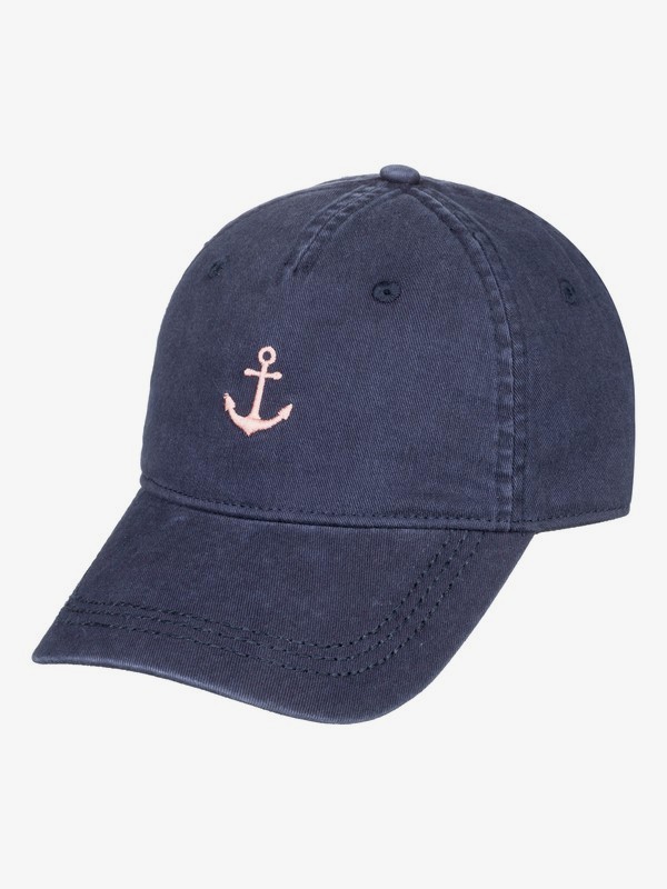 roxy, Girl's 7-14 Dear Believer Baseball Hat, DRESS BLUES (btk0) 0 Girl's 7-14 Dear Believer Baseball Hat Blue ERGHA03131 Roxy