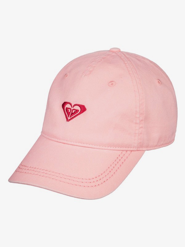 roxy, Girl's 7-14 Dear Believer Baseball Hat, PEACH BUD (meg0) 0 Girl's 7-14 Dear Believer Baseball Hat Pink ERGHA03141 Roxy