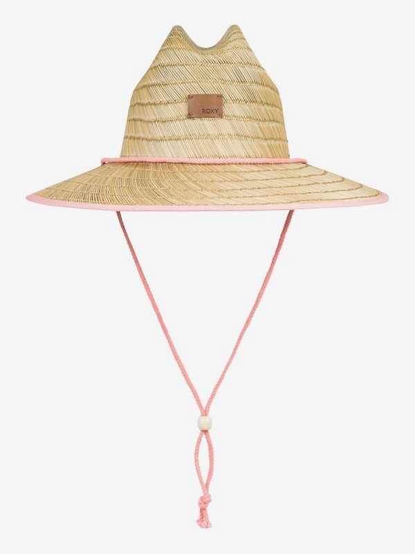 roxy, Girl's 7-14 Tomboy Straw Sun Hat, PEACH BUD (meg0) 0 Girl's 7-14 Tomboy Straw Sun Hat Pink ERGHA03143 Roxy