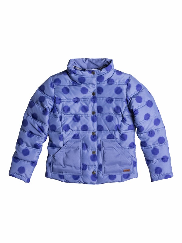 roxy, Snow Day - Veste à pois, 6579 IKAT POLKA DOT LIGHT DENI (pmk6) 0 Snow Day - Veste à pois ERGJK03017 Roxy
