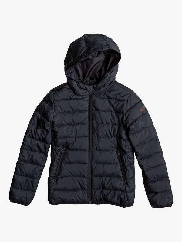 roxy, Question Reason - Doudoune pour Fille 8-16 ans, ANTHRACITE (kvj0) 0 Question Reason - Doudoune pour Fille 8-16 ans Noir ERGJK03027 Roxy