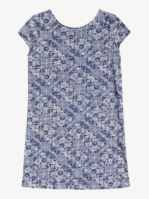 roxy, Girl's 7-14 Golden Lids Short Sleeve Dress, MARSHMALLOW CHICAS DEL MAR RG (xbww) 0 Girl's 7-14 Golden Lids Short Sleeve Dress Blue ERGKD03050 Roxy