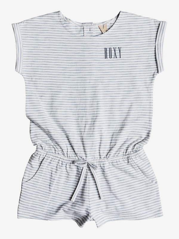 roxy, Girl's 7-14 Close Your Eyes Romper, ASHLEY BLUE (bhl0) 0 Girl's 7-14 Close Your Eyes Romper Blue ERGKD03069 Roxy