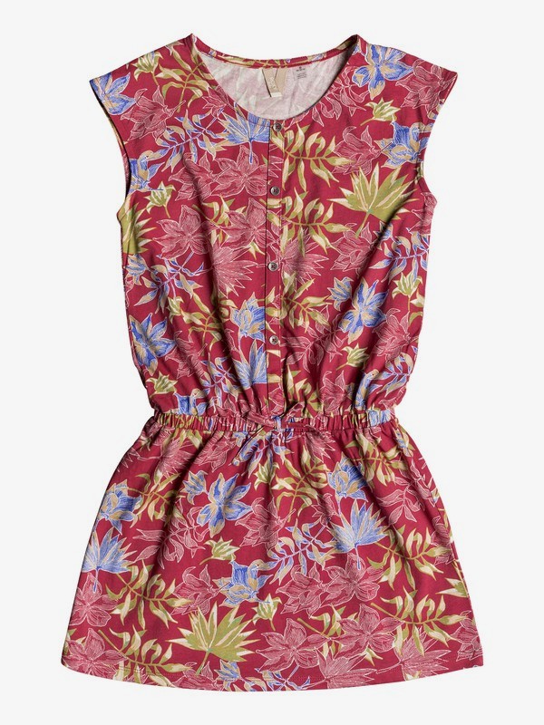 roxy, Girl's 7-14 Only Friend Sleeveless Dress, CARDINAL VIVIAN SMALL (rpe7) 0 Girl's 7-14 Only Friend Sleeveless Dress Red ERGKD03073 Roxy