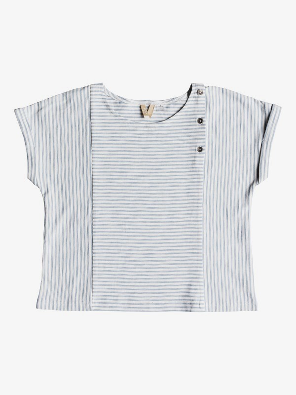roxy, Girl's 7-14 From Your Love Tee, ASHLEY BLUE (bhl0) 0 Girl's 7-14 From Your Love Tee Blue ERGKT03088 Roxy