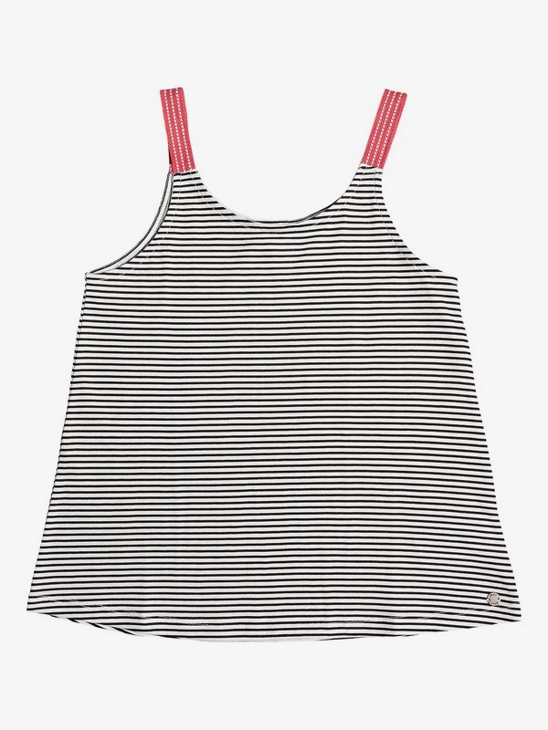 roxy, Girl's 7-14 Spirit Bird Tank Top, ANTHRACITE COSY STRIPES (kvj4) 0 Girl's 7-14 Spirit Bird Tank Top Black ERGKT03108 Roxy