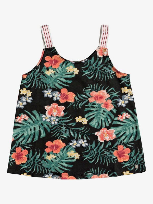 roxy, Spirit Bird - Licra para Chicas 8-16, ANTHRACITE HIBISCUS TWIST (xkbg) 0 Spirit Bird - Licra para Chicas 8-16 Multicolor ERGKT03108 Roxy