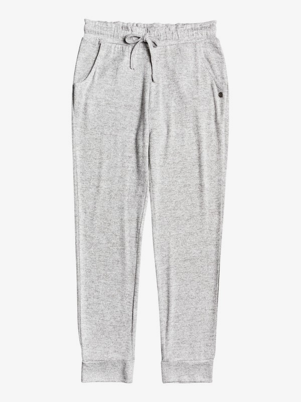 roxy, Secret Song - Pantalon de jogging doux pour Fille 4-16, HERITAGE HEATHER (sgrh) 0 Secret Song - Pantalon de jogging doux pour Fille 4-16 Gris ERGNP03057 Roxy