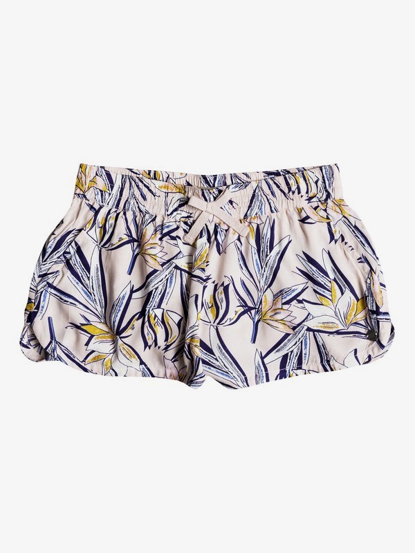 roxy, Girl's 7-14 Young Souls Beach Shorts, PEACH WHIP LAFITENIA (mek6) 0 Girl's 7-14 Young Souls Beach Shorts Pink ERGNS03031 Roxy