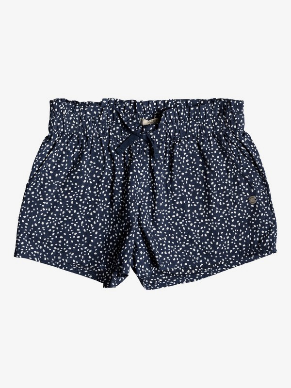 roxy, Girl's 7-14 Rainbow Shower Viscose Shorts, DRESS BLUES NEW DOTS (btk6) 0 Girl's 7-14 Rainbow Shower Viscose Shorts Blue ERGNS03038 Roxy