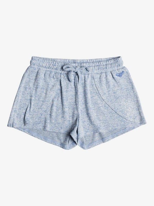 roxy, Girl's 7-14 Bird And Breeze Sweat Shorts, CENDRE BLUE (bll0) 0 Girl's 7-14 Bird And Breeze Sweat Shorts Blue ERGNS03043 Roxy