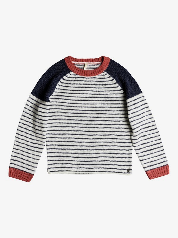 roxy, Halcyon Birds - Jersey para Chicas 8-16, DRESS BLUES SIMPLE STRIPE (xbwb) 0 Halcyon Birds - Jersey para Chicas 8-16 Azul ERGSW03045 Roxy