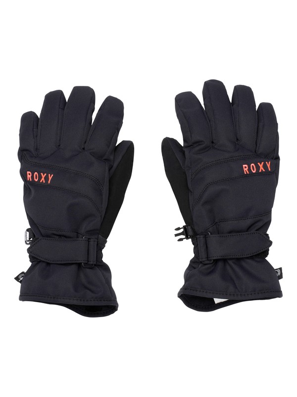 roxy, MOUNA GIRL GLOVE SOLID, ANTHRACITE (kvj0) 0 MOUNA GIRL GLOVE SOLID ERGTH00007 Roxy