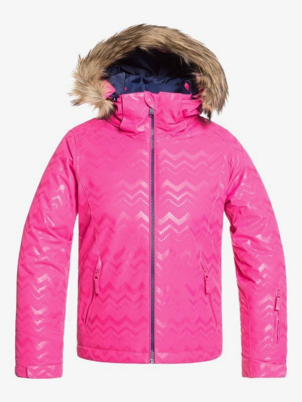 roxy, Jet Ski - Veste de snow pour Fille 8-16 ans, BEETROOT PINK AZTECSPIRITEMBOS (mml3) 0 Jet Ski - Veste de snow pour Fille 8-16 ans Rose ERGTJ03079 Roxy