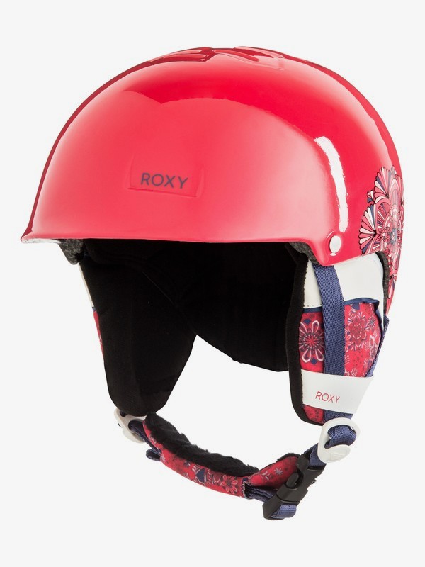 roxy, Happyland - Casque de snowboard/ski pour Fille 8-16 ans, BRIGHT WHITE_SNOWFLAKES (wbb3) 0 Happyland - Casque de snowboard/ski pour Fille 8-16 ans Blanc ERGTL03010 Roxy