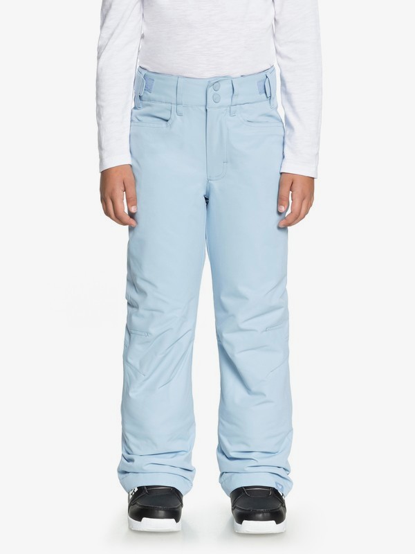 roxy, Backyard - Pantalones Para Nieve para Chicas 8-16, POWDER BLUE (bgb0) 0 Backyard - Pantalones Para Nieve para Chicas 8-16 Azul ERGTP03015 Roxy