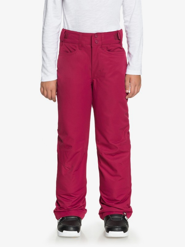 roxy, Backyard - Pantalon de snow pour Fille 8-16 ans, BEET RED (rrv0) 0 Backyard - Pantalon de snow pour Fille 8-16 ans Rouge ERGTP03015 Roxy