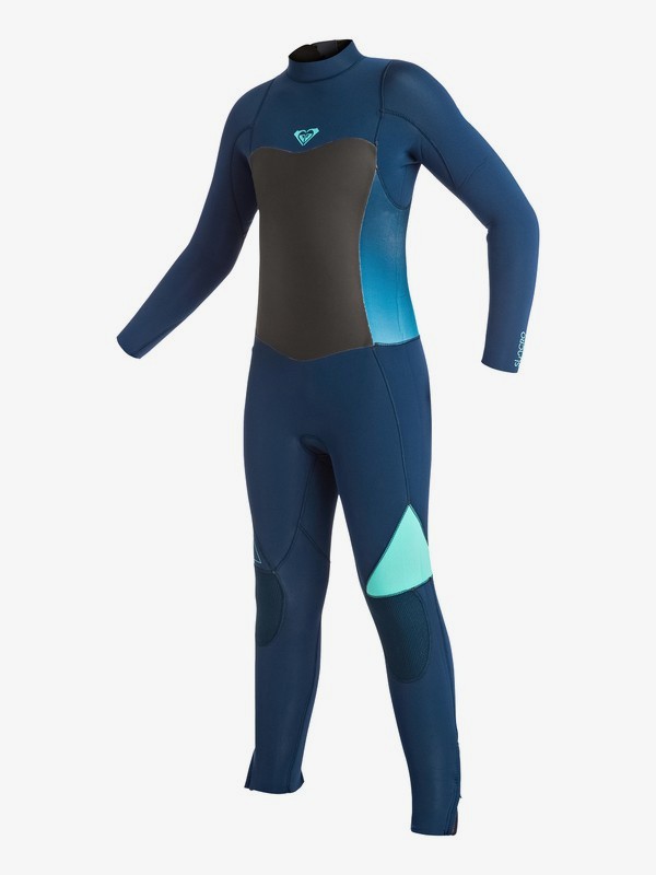 roxy, Syncro 3/2mm - Traje De Surf Integral Con Cremallera Trasera, BLUE PRINT (bsq0) 0 Syncro 3/2mm - Traje De Surf Integral Con Cremallera Trasera Azul ERGW103003 Roxy