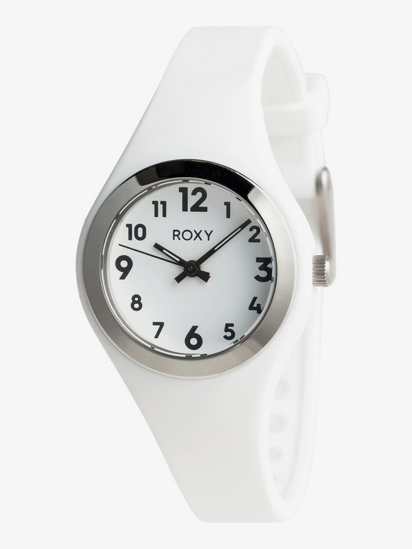 roxy, Alley S - Analogue Watch for Girls 8-16, WHITE/ BLACK/ WHITE (xwkw) 0 Alley S - Analogue Watch for Girls 8-16 White ERGWA03000 Roxy