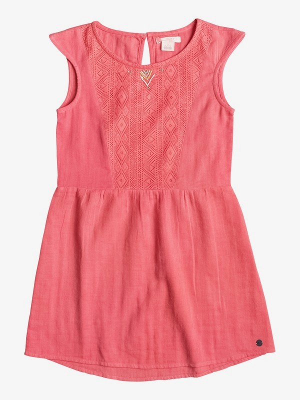 roxy, Arrows Player - Kurzarm-Kleid, SUGAR CORAL (mjj0) 0 Arrows Player - Kurzarm-Kleid Rosa ERGWD03016 Roxy