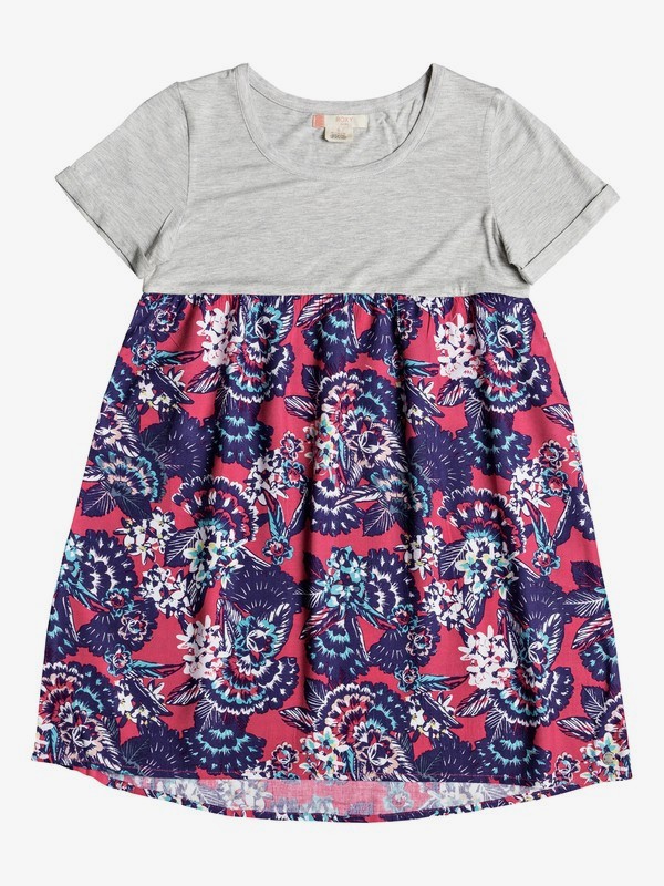 roxy, Branche Of Lilac - Robe tee-shirt pour Fille 8-16 ans, ROUGE RED MAHNA MAHNA (mlj5) 0 Branche Of Lilac - Robe tee-shirt pour Fille 8-16 ans Rose ERGWD03043 Roxy