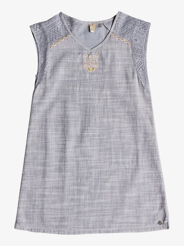 roxy, Girl's 7-14 Such A Dream Midi Dress, DRESS BLUES (btk0) 0 Girl's 7-14 Such A Dream Midi Dress Blue ERGWD03060 Roxy