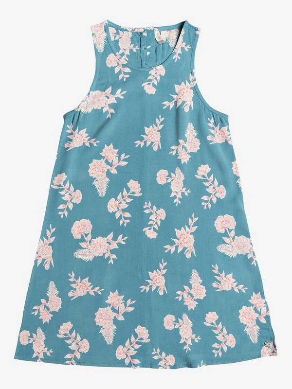 roxy, Girl's 7-14 Better Day Tank Dress, BRITTANY BLUE EGLANTINE (blz8) 0 Girl's 7-14 Better Day Tank Dress Blue ERGWD03077 Roxy