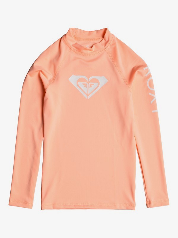 roxy, Whole Hearted - Licra de Manga Larga con Protección Solar UPF 50 para Chicas 8-16, SOUFFLE (mfg0) 0 Whole Hearted - Licra de Manga Larga con Protección Solar UPF 50 para Chicas 8-16 Rosa ERGWR03081 Roxy