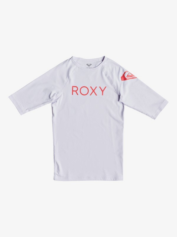 roxy, Funny Waves Short Sleeve UPF 50 Rashguard, BRIGHT WHITE (wbb0) 0 Funny Waves Short Sleeve UPF 50 Rashguard White ERGWR03108 Roxy