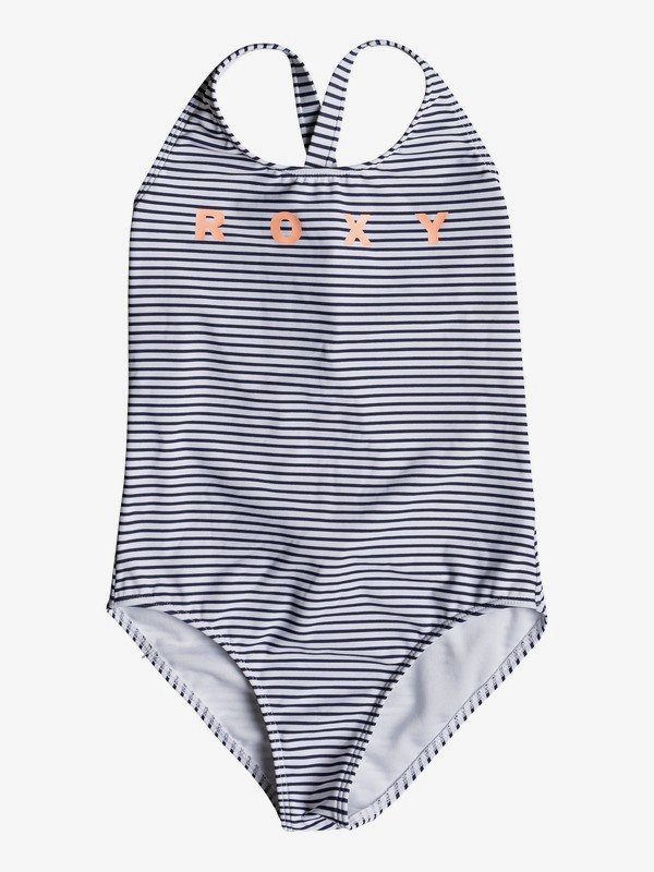 roxy, Surfing Free - Bañador Entero para Chicas 8-16, MEDIEVAL BLUE COSY STRIPES SWI (bte4) 0 Surfing Free - Bañador Entero para Chicas 8-16 Azul ERGX103047 Roxy