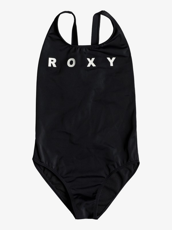 roxy, Surfing Free - Maillot de bain une pièce pour Fille 8-16 ans, TRUE BLACK (kvj0) 0 Surfing Free - Maillot de bain une pièce pour Fille 8-16 ans Noir ERGX103047 Roxy