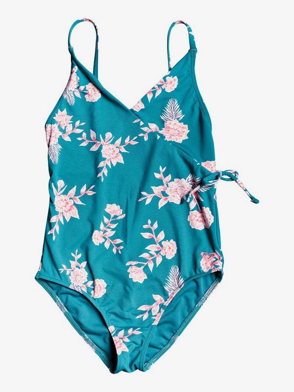 roxy, Girl's 7-14 Magical ROXY One-Piece Swimsuit, BRITTANY BLUE S EGLANTINE (blz9) 0 Girl's 7-14 Magical ROXY One-Piece Swimsuit Blue ERGX103056 Roxy