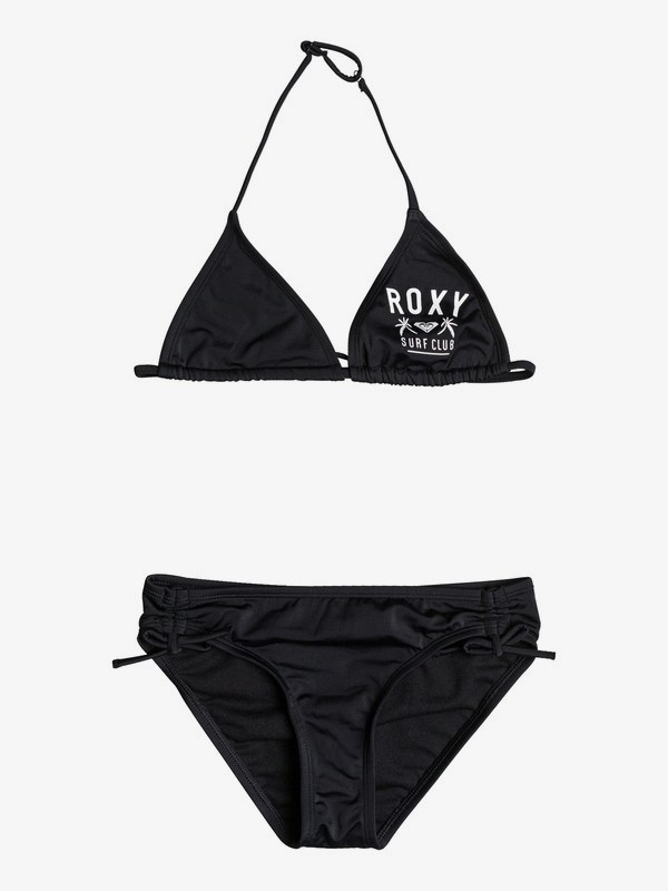roxy, Need The Sea - Bikini Set for Girls 8-16, ANTHRACITE (kvj0) 0 Need The Sea - Bikini Set for Girls 8-16 Black ERGX203113 Roxy