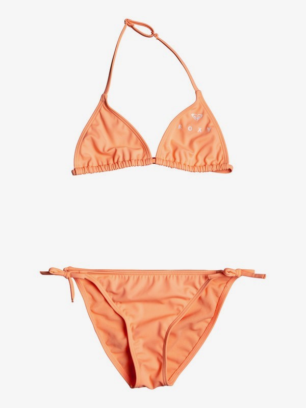 roxy, Surfing Free - Ensemble de bikini Tiki Tri pour Fille 8-16 ans, SOUFFLE (mfg0) 0 Surfing Free - Ensemble de bikini Tiki Tri pour Fille 8-16 ans Rose ERGX203185 Roxy