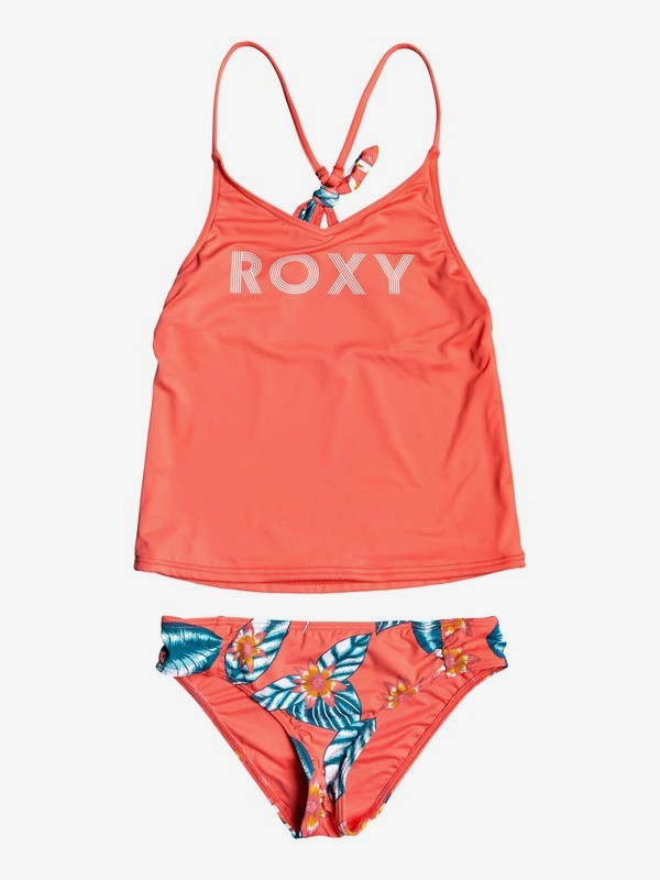 roxy, Floral Time Tankini Bikini Set, DUBARRY S LEAFY (mkj8) 0 Floral Time Tankini Bikini Set Pink ERGX203246 Roxy
