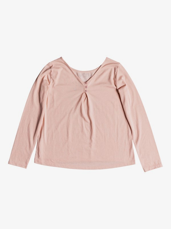 roxy, Skinny Love Lights - T-shirt manches longues pour Fille 8-16 ans, PEACH WHIP (mek0) 0 Skinny Love Lights - T-shirt manches longues pour Fille 8-16 ans Rose ERGZT03333 Roxy