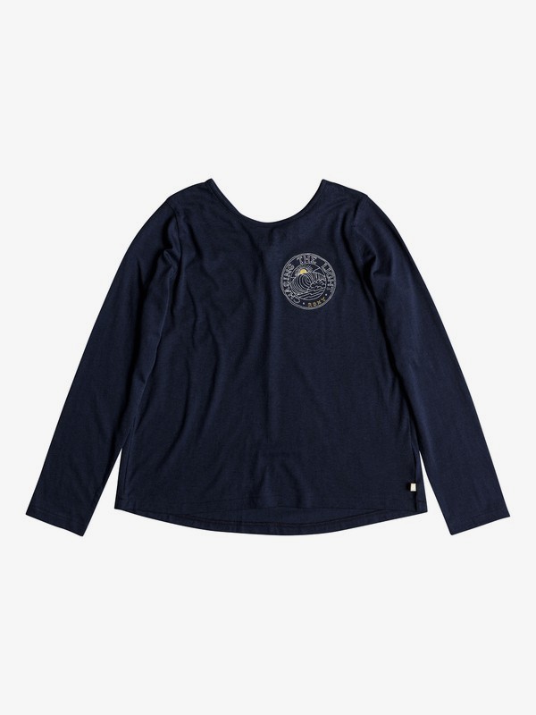 roxy, Skinny Love Little Wave - T-shirt manches longues pour Fille 8-16 ans, DRESS BLUES (btk0) 0 Skinny Love Little Wave - T-shirt manches longues pour Fille 8-16 ans Bleu ERGZT03334 Roxy