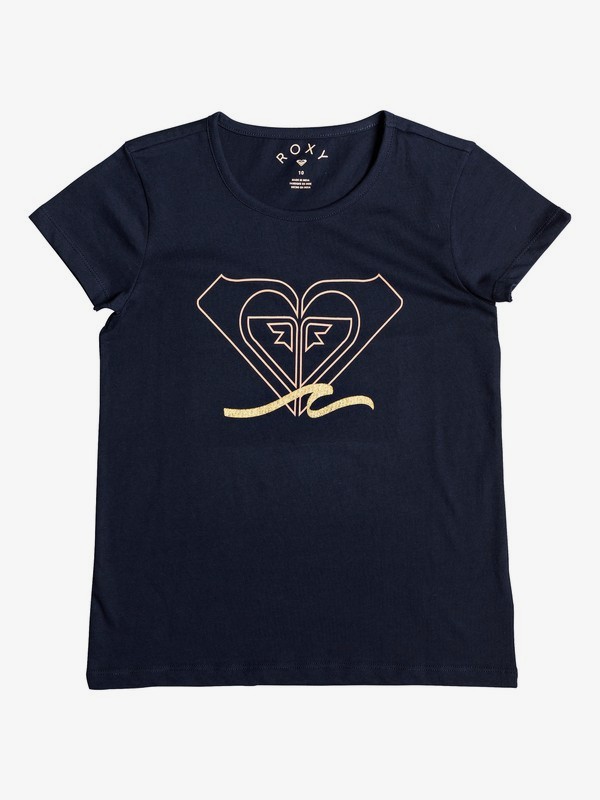 roxy, Endless Music - T-shirt pour Fille 8-16 ans, DRESS BLUES (btk0) 0 Endless Music - T-shirt pour Fille 8-16 ans Bleu ERGZT03389 Roxy