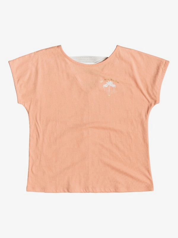 roxy, Story Goes B - T-shirt pour Fille 8-16 ans, SALMON (mfg0) 0 Story Goes B - T-shirt pour Fille 8-16 ans Rose ERGZT03400 Roxy